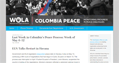 Desktop Screenshot of colombiapeace.org