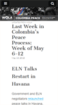 Mobile Screenshot of colombiapeace.org